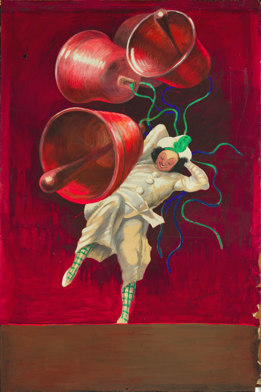 Advertising maquette: Courville "Bells"