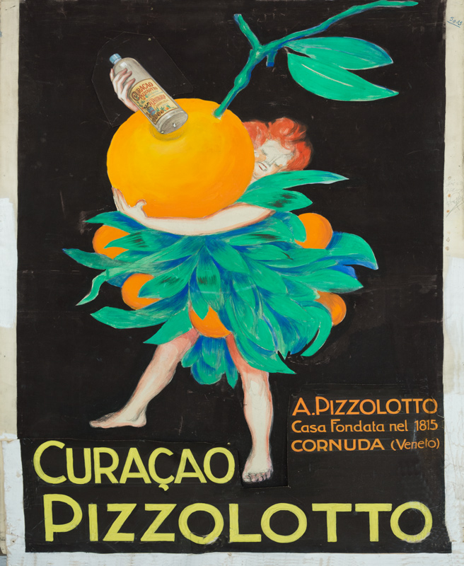 Maquette publicitaire : Curaçao Pizzolotto