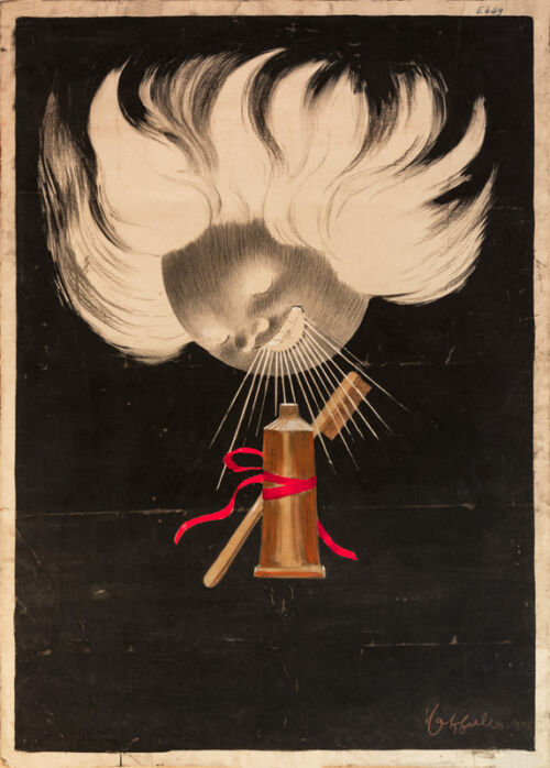 Maquette publicitaire : Dentifrice