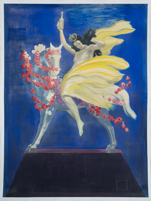 Advertising maquette: Eau de Cologne