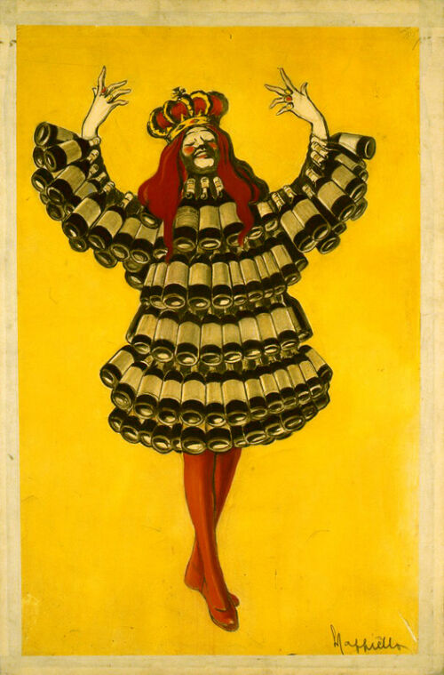 Maquette publicitaire : Fernet-Branca