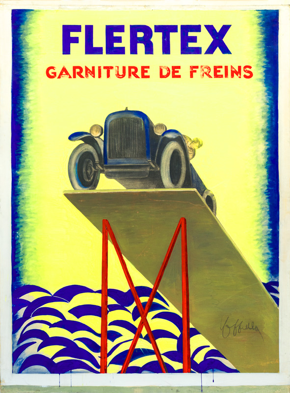 Advertising maquette: Flertex