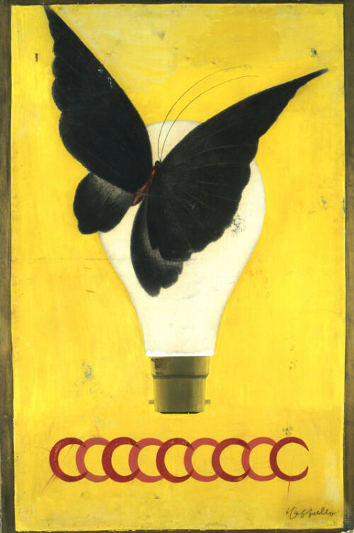 Maquette publicitaire : Lampes CCC