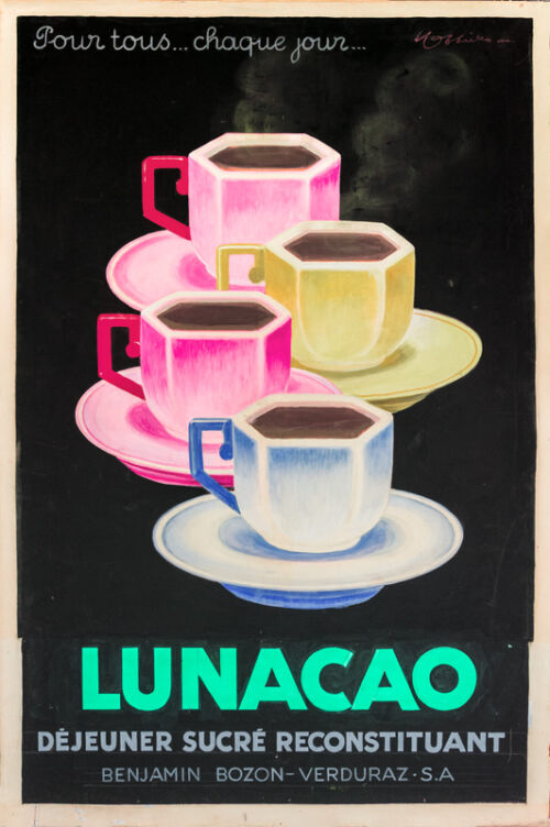 Maquette publicitaire : Lunacao