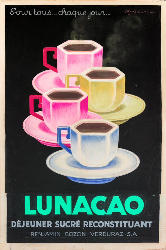 Maquette publicitaire : Lunacao