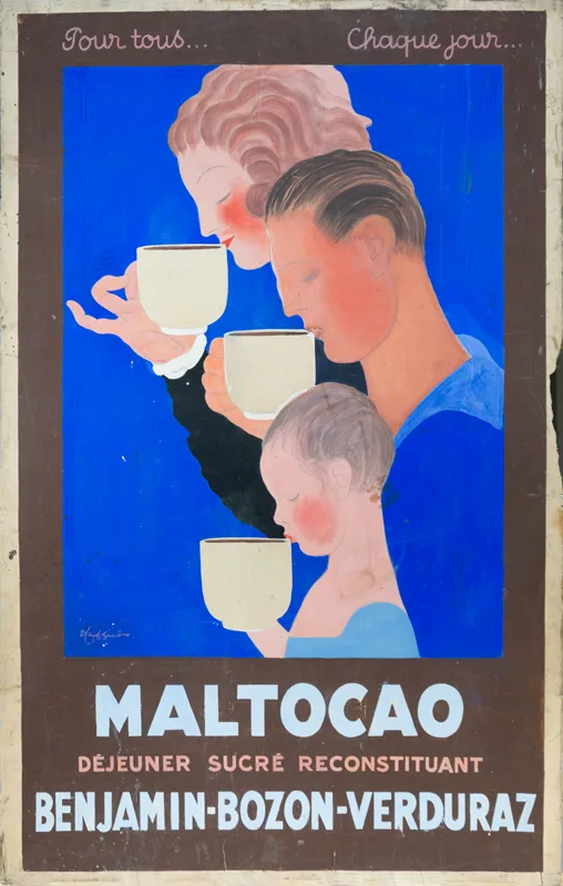 Maquette publicitaire : Maltocao