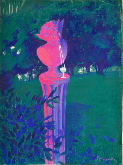 Maquette publicitaire : Menthe-Pastille