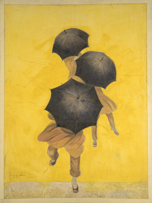 Maquette publicitaire : Parapluie-Revel