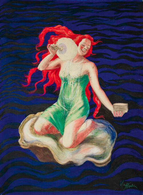 Maquette publicitaire : Parfums La Perle