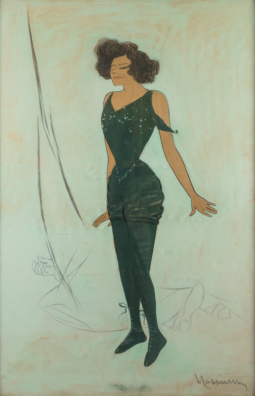 Advertising maquette: Polaire / Le Friquet