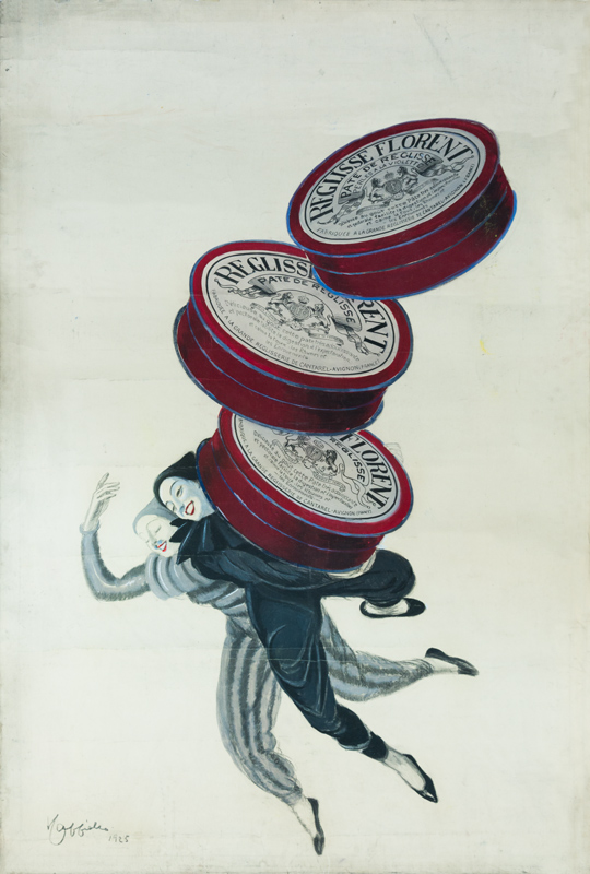 Maquette publicitaire : Réglisse Florent