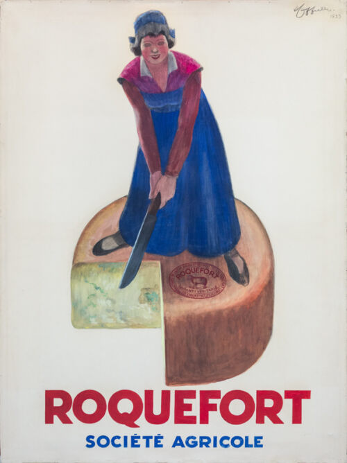 Maquette publicitaire : Roquefort