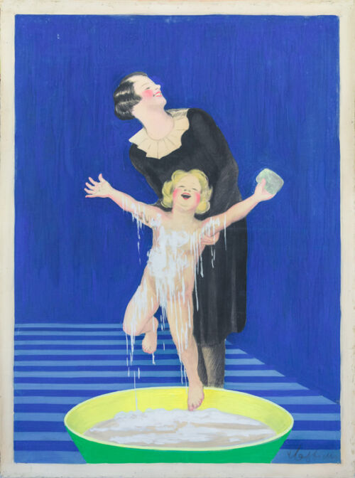 Maquette publicitaire : Savon