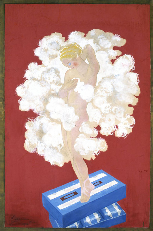 Maquette publicitaire : Savonnette