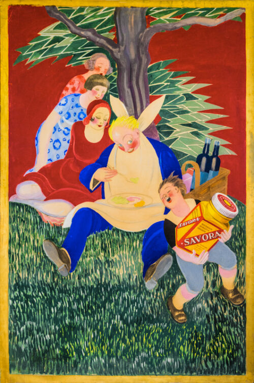 Maquette publicitaire : Savora