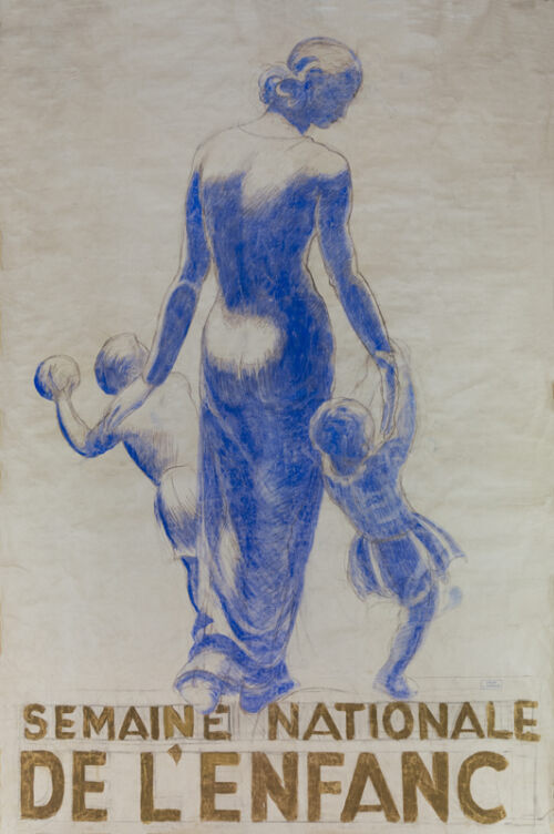 Advertising maquette: National Children's Week