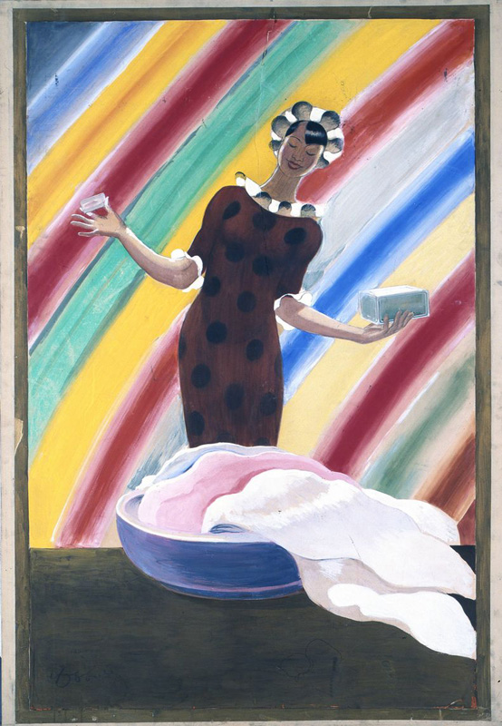 Advertising maquette: Dye