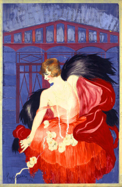 Maquette publicitaire : Théâtre Daunou