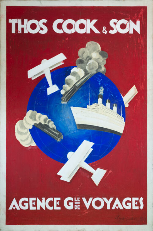 Maquette publicitaire : Thomas Cook & Son
