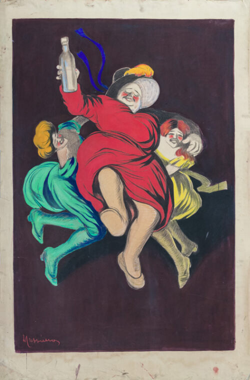 Maquette publicitaire : Trois ribaudes (Les)