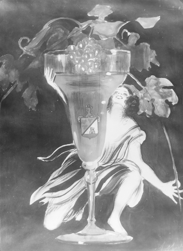 Advertising sketch photo: Aperitif