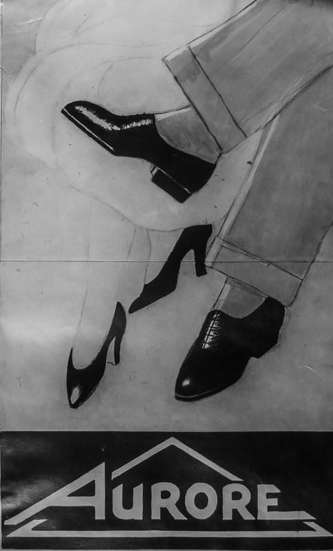 Advertising sketch photo: Aurore