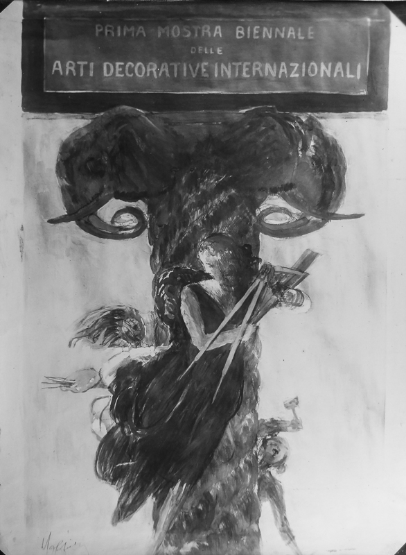 Advertising sketch photo: Arts Décoratifs