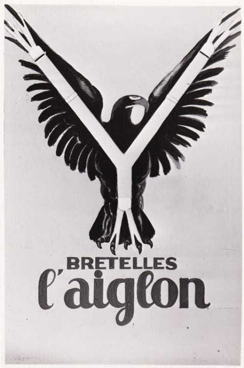 Photo d'esquisse publicitaire : Bretelles L'Aiglon