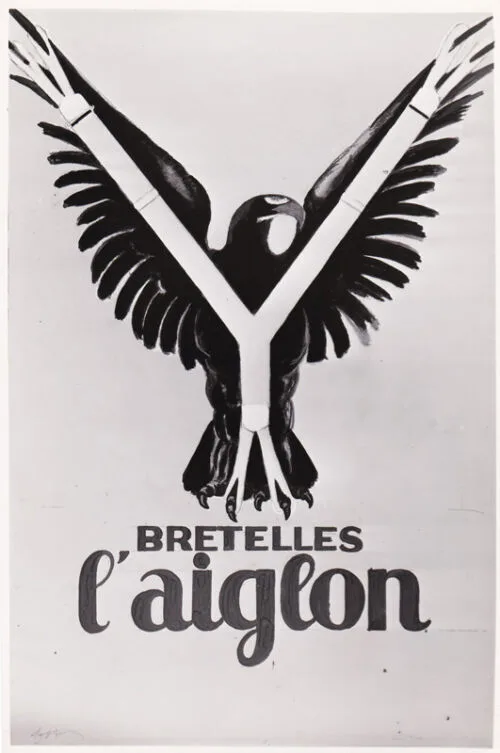 Photo d'esquisse publicitaire : Bretelles L'Aiglon