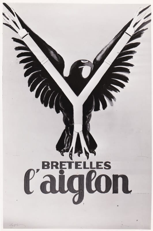 Photo d'esquisse publicitaire : Bretelles L'Aiglon
