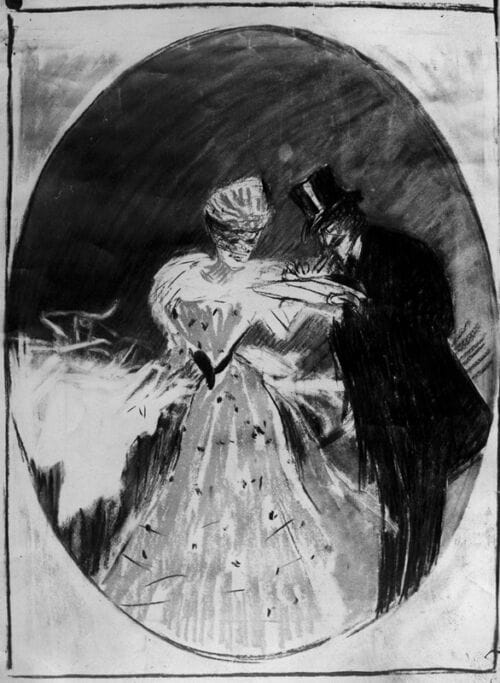 Photo d'esquisse publicitaire : Cadeau (Le)