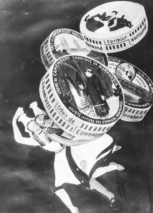 Photo d'esquisse publicitaire : Camembert Alba