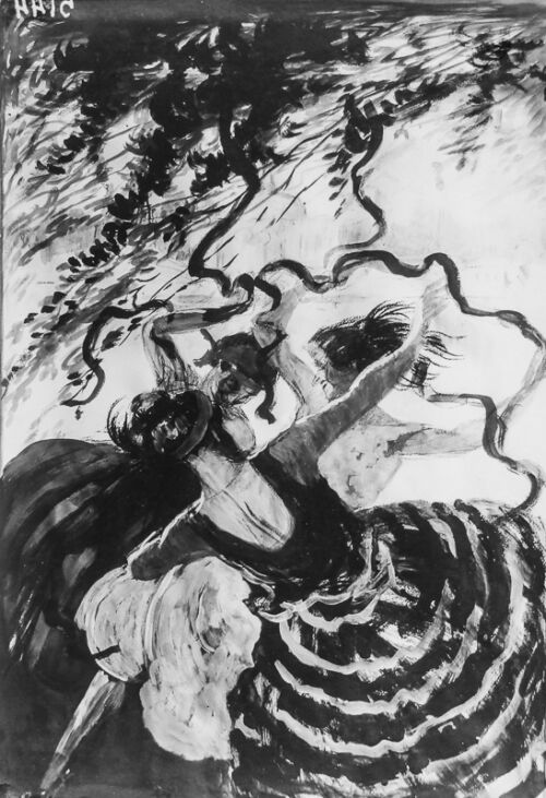 Photo d'esquisse publicitaire : Casino d'Enghien