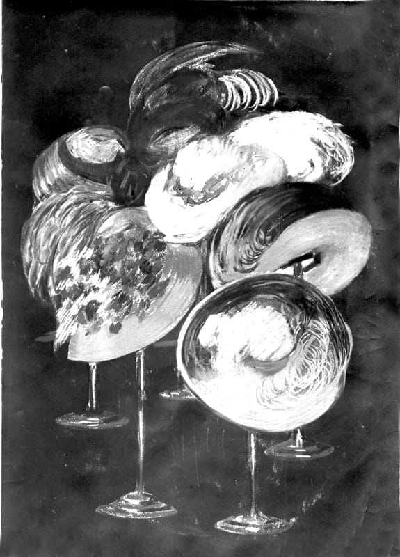 Advertising sketch photo: Hats