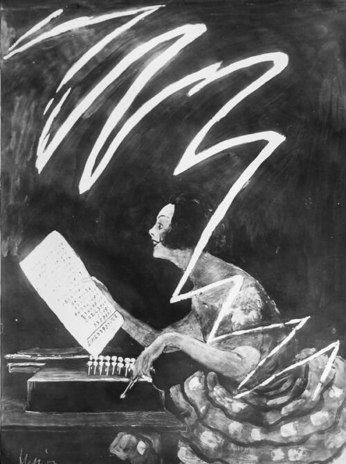 Photo d'esquisse publicitaire : Comptometer