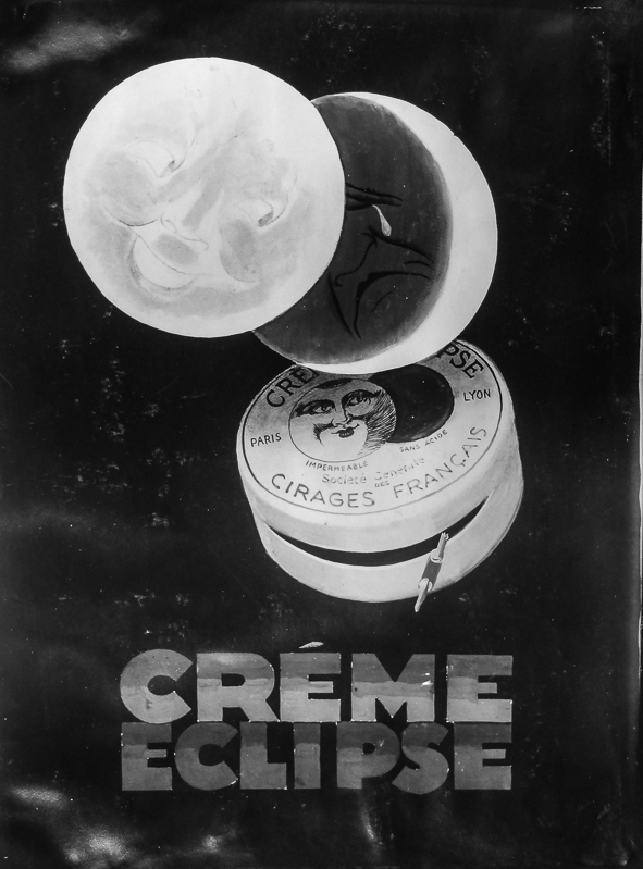 Photo d'esquisse publicitaire : Crème Eclipse