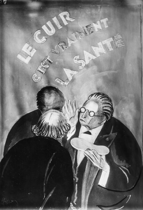 Photo d'esquisse publicitaire : Cuir (Le)