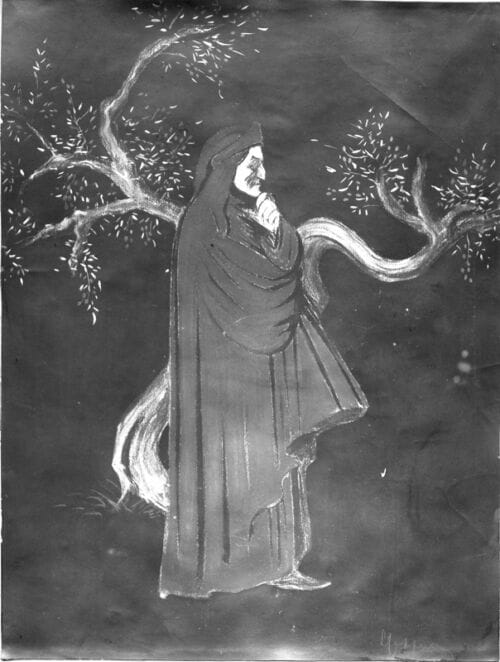 Photo d'esquisse publicitaire : Dante