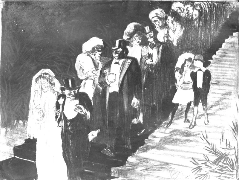 Défilé de noce