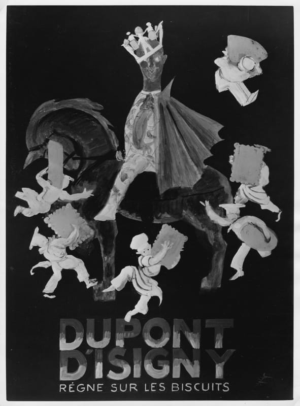 Photo d'esquisse publicitaire : Dupont d'Isigny