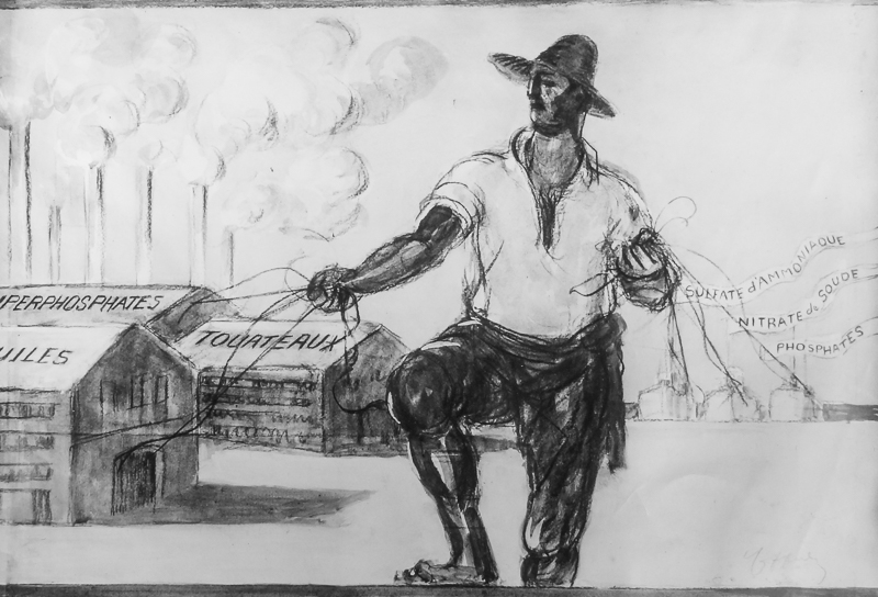 Advertising maquette: Fertilizer