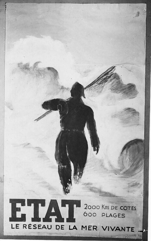 Photo d'esquisse publicitaire : État