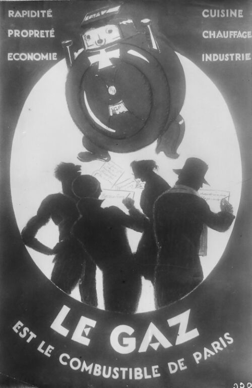 Photo d'esquisse publicitaire : Gaz (Le)