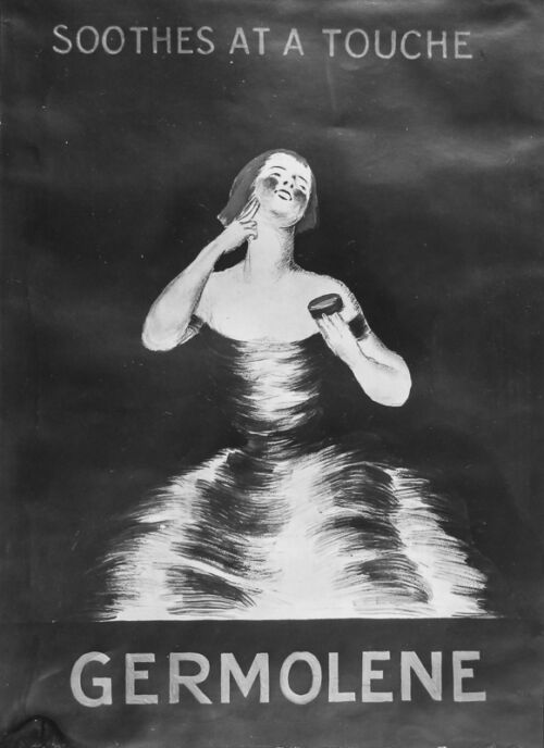 Photo d'esquisse publicitaire : Germolene