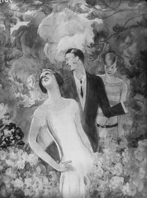 Photo d'esquisse publicitaire : Le Touquet