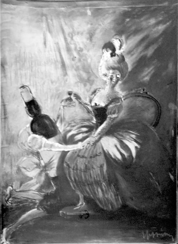 Photo d'esquisse publicitaire : Liqueur