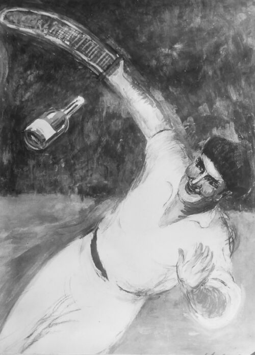 Photo d'esquisse publicitaire : Liqueur d'Hendaye