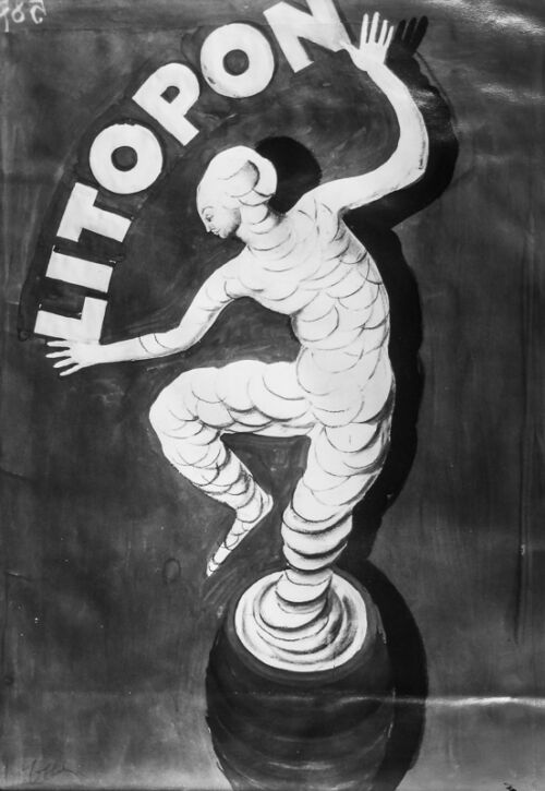 Photo d'esquisse publicitaire : Litopon