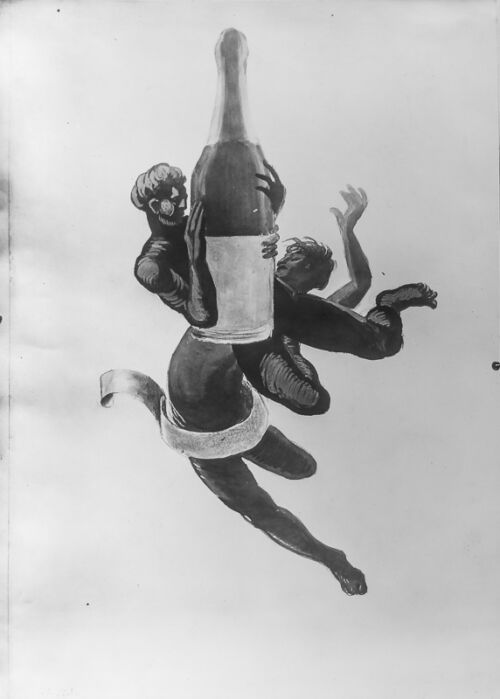 Photo d'esquisse publicitaire : Mousseux