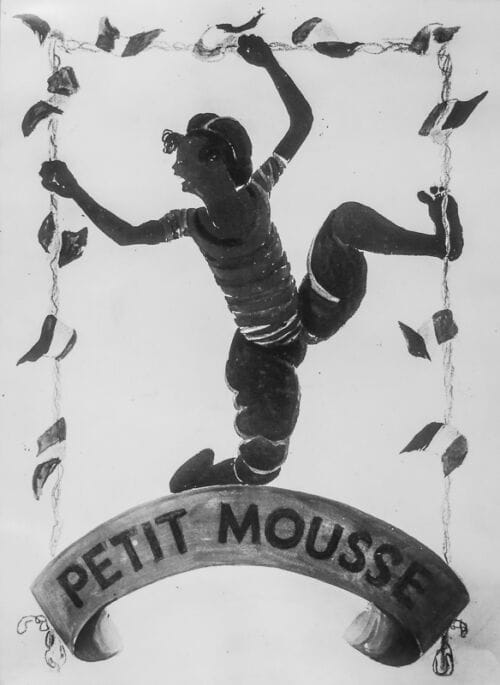 Photo d'esquisse publicitaire : Petit Mousse